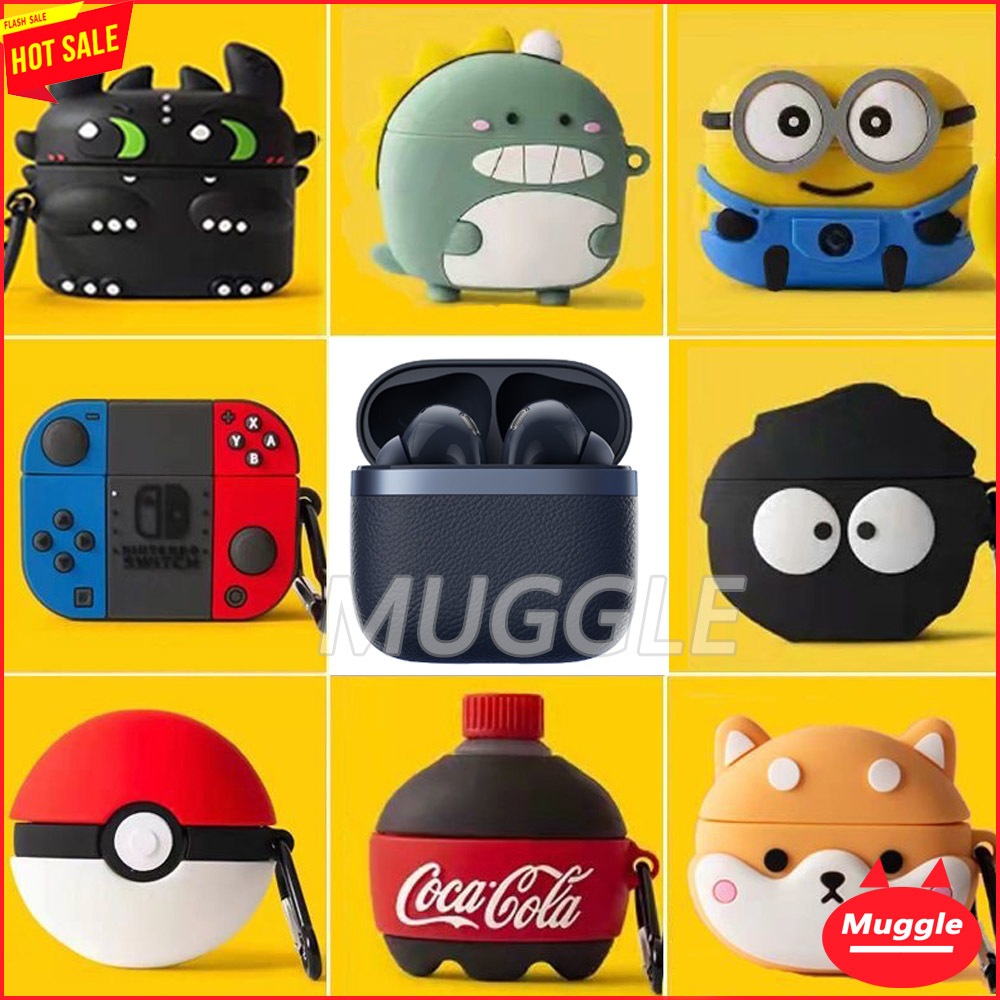 เคส Edifier W260NC TWS เคส Edifier W260NC เคสป้องกันหูฟัง แบบนิ่ม สําหรับ Edifier W260NC ลายการ์ตูน