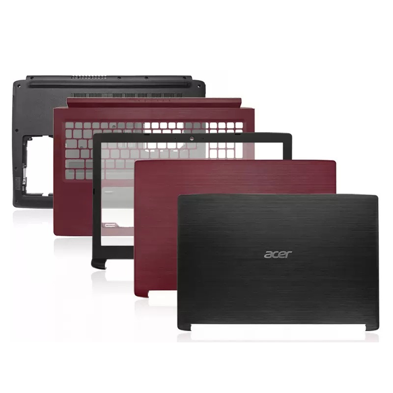 เคสใหม่สําหรับ Acer Aspire A515-51G/41, A315-53/51, A615-61, N17C4 ของเคสข้างหลัง LCD ฝาครอบด้านข้าง /B กรอบขอบด้านข้าง /C/D ด้านล่างด้านข้าง
