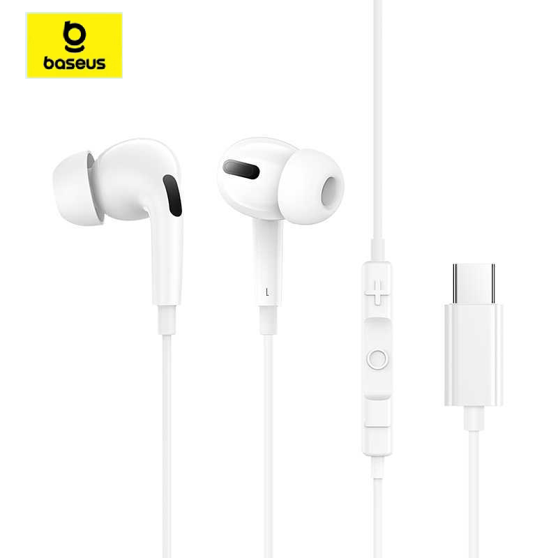 【มาใหม่】Baseus Encok CZ18 ชุดหูฟัง แบบมีสาย ตัดเสียงรบกวน พร้อมไมโครโฟน สําหรับโทรศัพท์มือถือ