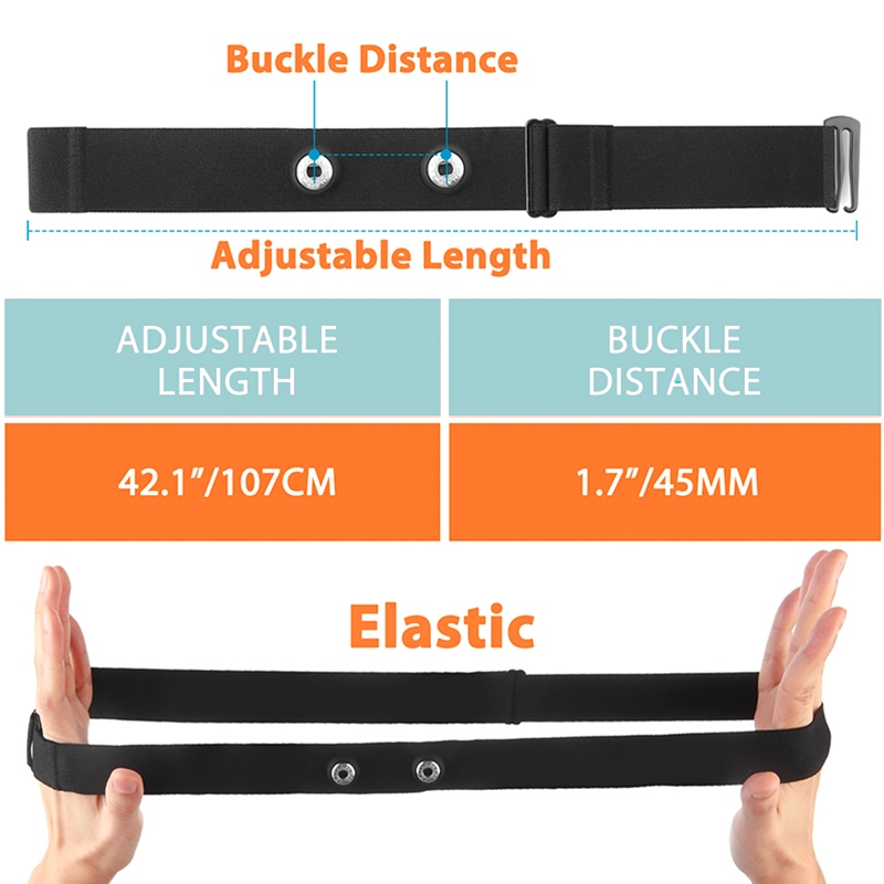MAGENE สายเข็มขัดรัดหน้าอก เซนเซอร์วัดอัตราการเต้นของหัวใจ สําหรับ Garmin Bryton XOSS iGPSPORT Wahoo 1 ชิ้น ราคา ถูกที่สุด ดีลบีเคเค แกลเลอรีภาพที่ 5