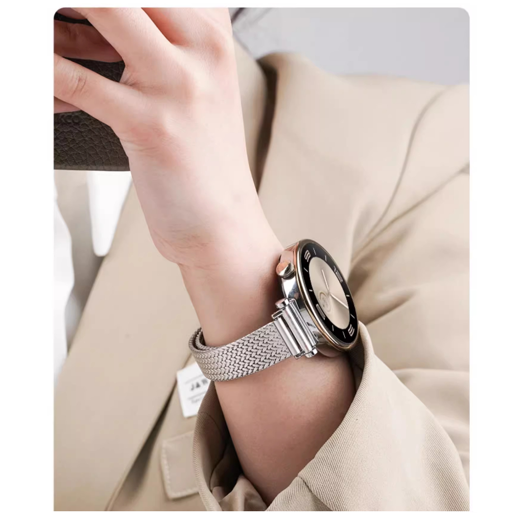 สาย garmin lily 2 Strap สายนาฬิกาข้อมือสเตนเลส Garmin lily 2 สาย เปลี่ยน สําหรับ Wheat Garmin Lily 2 Active สาย Strap For Garmin Lily 2 Strap Watchband Stainless Steel Garmin Lily2 Strap Replacement Garmin Bracelet สาย Garmin Lily 2 Active Strap ราคา ถูกที่สุด ดีลบีเคเค แกลเลอรีภาพที่ 8
