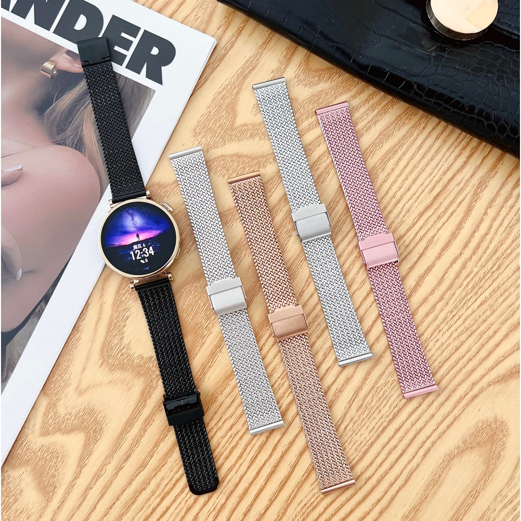 สาย garmin lily 2 Strap สายนาฬิกาข้อมือสเตนเลส Garmin lily 2 สาย เปลี่ยน สําหรับ Wheat Garmin Lily 2 Active สาย Strap For Garmin Lily 2 Strap Watchband Stainless Steel Garmin Lily2 Strap Replacement Garmin Bracelet สาย Garmin Lily 2 Active Strap ราคา ถูกที่สุด ดีลบีเคเค แกลเลอรีภาพที่ 2