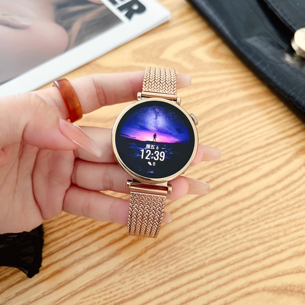สาย garmin lily 2 Strap สายนาฬิกาข้อมือสเตนเลส Garmin lily 2 สาย เปลี่ยน สําหรับ Wheat Garmin Lily 2 Active สาย Strap For Garmin Lily 2 Strap Watchband Stainless Steel Garmin Lily2 Strap Replacement Garmin Bracelet สาย Garmin Lily 2 Active Strap ราคา ถูกที่สุด ดีลบีเคเค แกลเลอรีภาพที่ 9