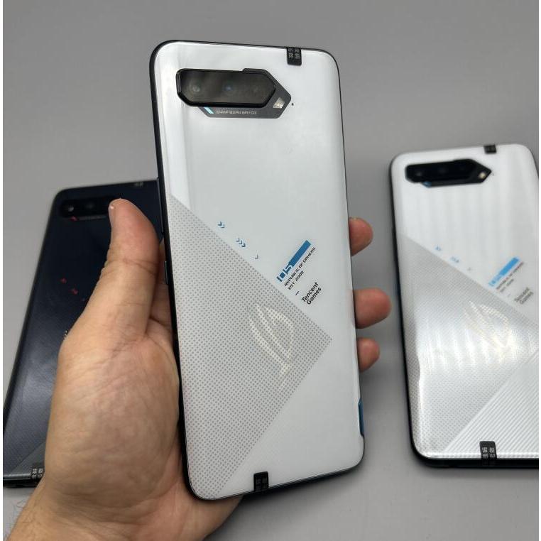 Asus ROG 5 5S 128G โทรศัพท์เกมมิ่ง มือสอง พร้อมซิมคู่ และระบบทั่วโลก ROG Phone 5 ของแท้