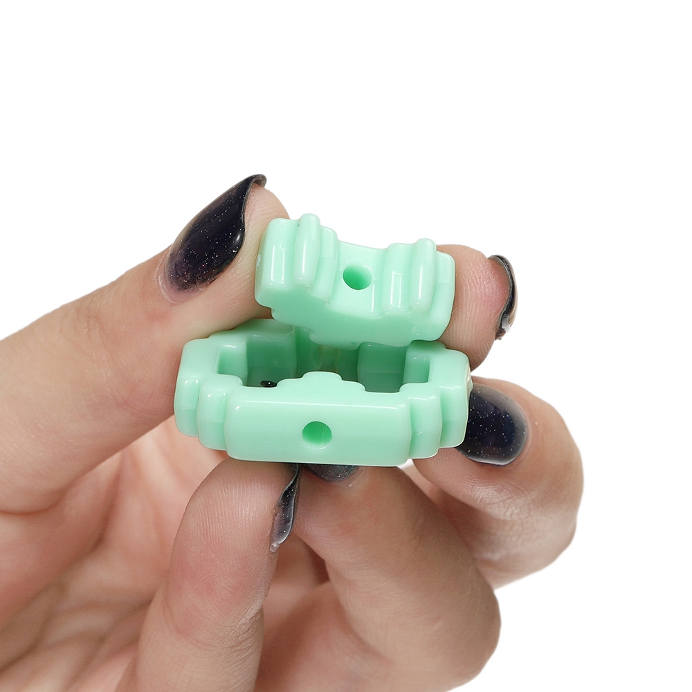 ลูกปัดอะคริลิครูปหัวใจ 1-5ชิ้น สำหรับทำสร้อยข้อมือ สร้อยคอ DIY เครื่องประดับ งานฝีมือ ลูกปัดสุ่ม - รูปที่ 6