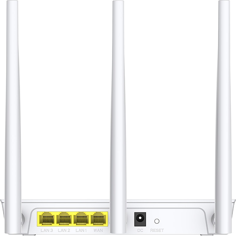 Comfast เราน์เตอร์ WiFi ไร้สาย 300Mbps 1WAN+3 LAN RJ45 3 * 3dbi เสาอากาศกว้างครอบคลุมบ้าน 2.4G ผ่านผนังบรอดแบนด์สหรัฐอเมริกาปลั๊ก CF-WR613NV1
