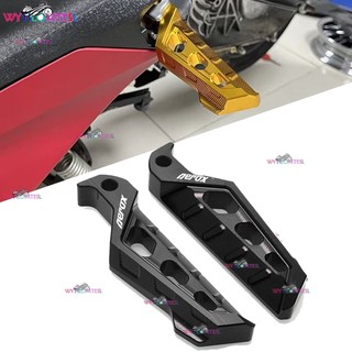 For YAMAHA AEROX 155 AEROX V3 V1 V2 2015-2025 Motorcycle CNC Rear Footrest Passenger Foot Pegs Pedals