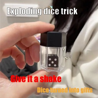 ความแปลกใหม่ระเบิดลูกเต๋า อุปกรณ์ประกอบฉากมายากลสร้างสรรค์ ข…