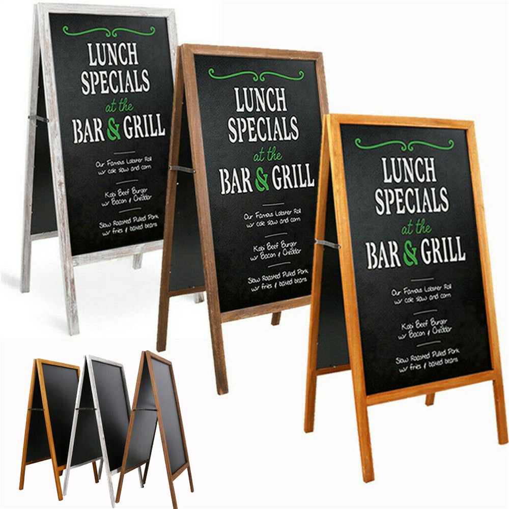 กระดานดํา กรอบแม่เหล็ก ขนาดใหญ่ สําหรับงานแต่งงาน คาเฟ่ เมนู