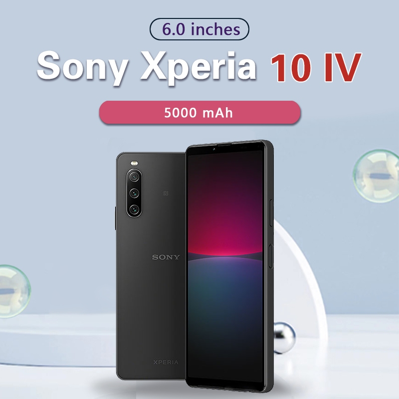 สมาร์ทโฟน Sony Xperia 10 IV 6.0 นิ้ว Snapdragon 695 5G กันน้ํา 128GB 6GB RAM