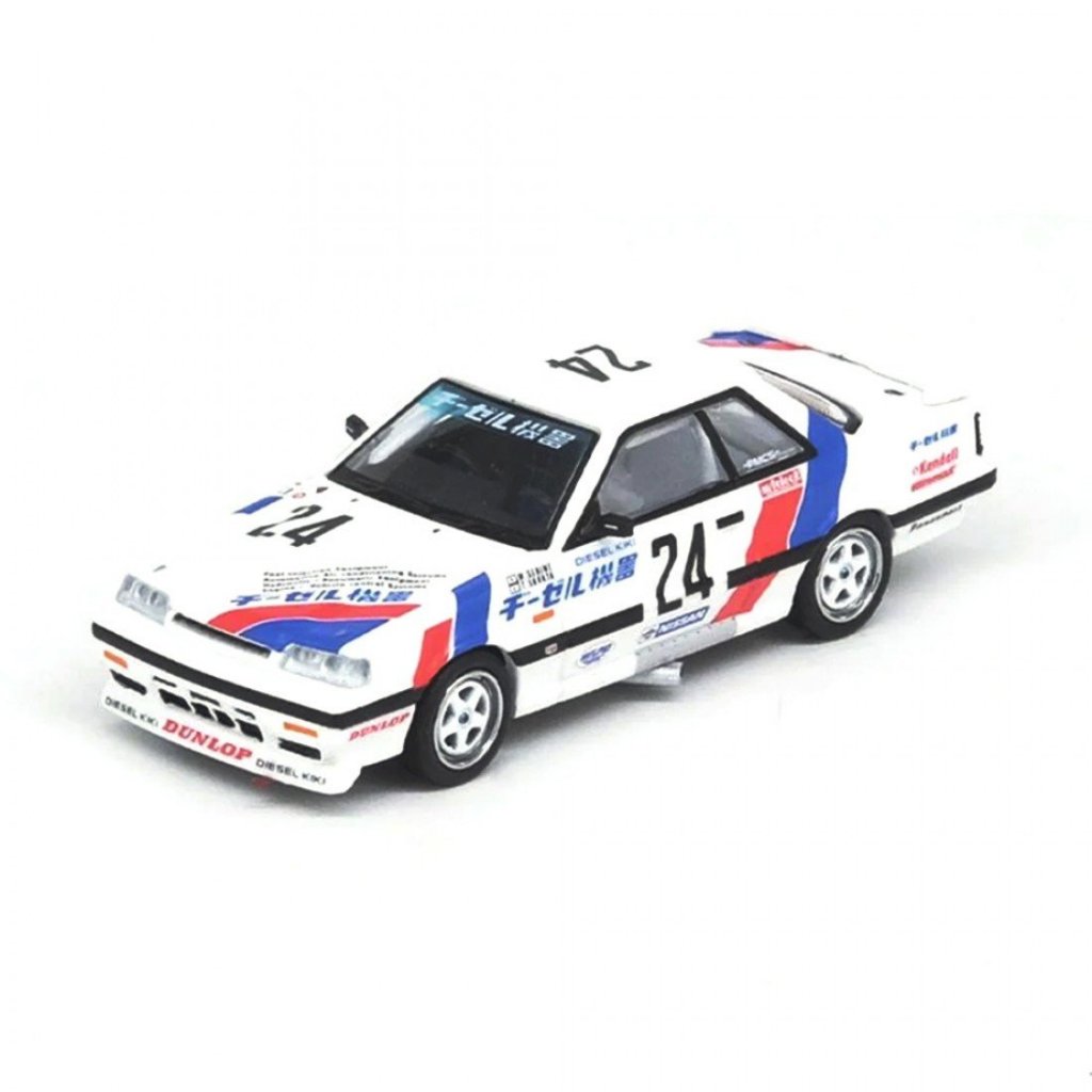 Inno64 IN64-R31-24JTC88 1/64 NISSAN SKYLINE GTS-R HR31 #24 ดีเซล KIKI JTC 1988 รถโมเดล DIECAST SCALE