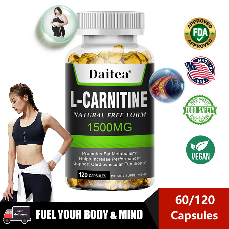 L-Carnitine 1500 mg LCLT - 30/60/120 รองรับการจัดการน้ําหนัก