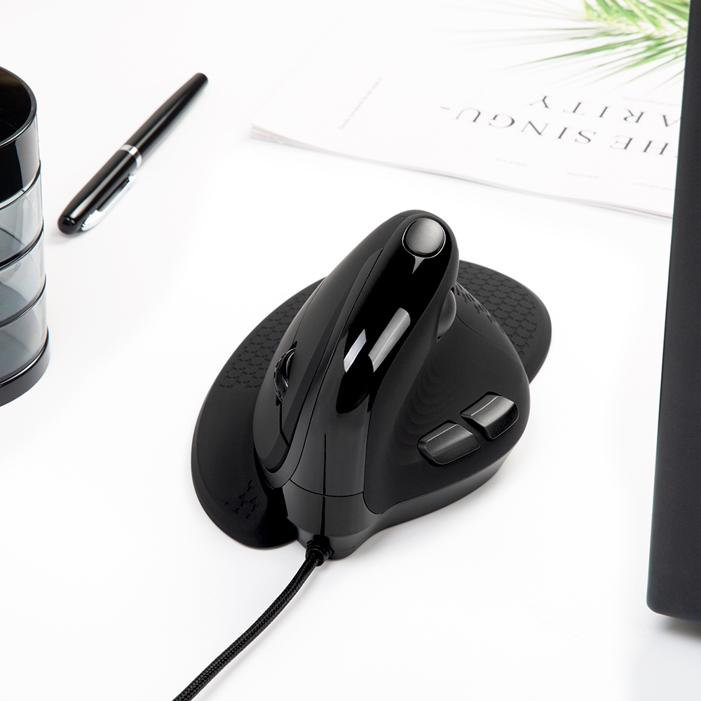 Delux M618XSU เมาส์ออปติคอลแบบใช้สาย RGB สําหรับ Windows Mac PC