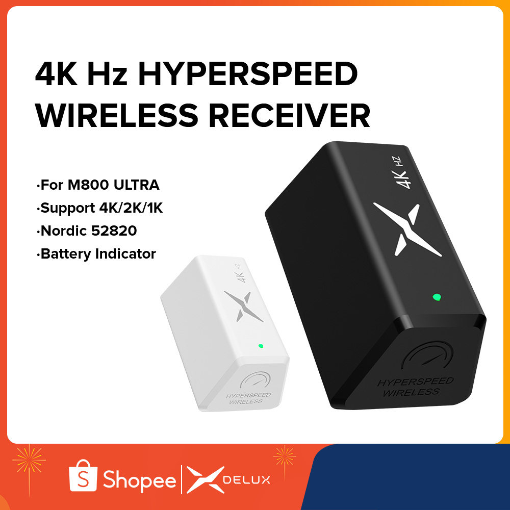 Hyperspeed ตัวรับสัญญาณไร้สาย รองรับ 4K เท่านั้น สําหรับ M800Ultra (ไม่มีเมาส์)