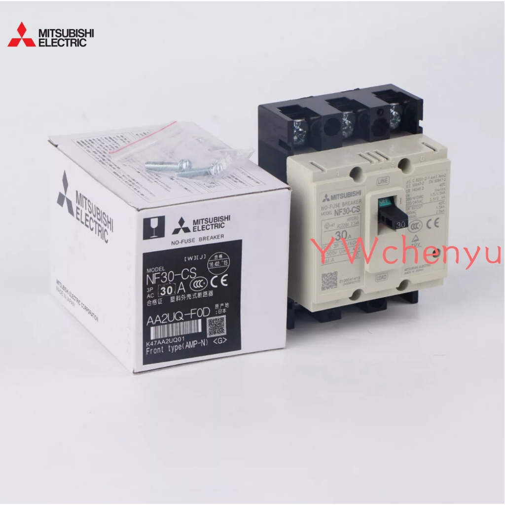 สวิตช์อากาศ สําหรับ Mitsubishi NF30-CS 2P 3P 5A 10A 15A 30A MCCB