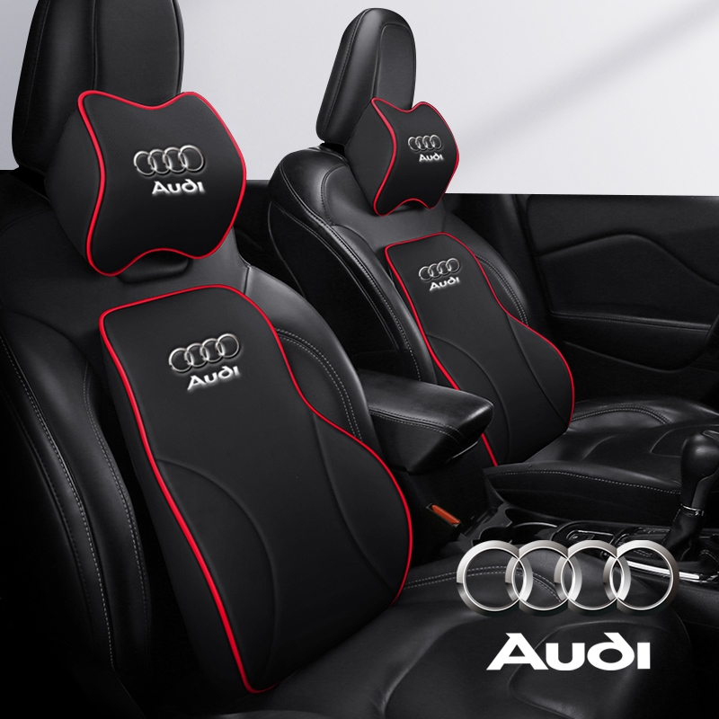 หน่วยความจําโฟมรถหัวคอหมอนรถHeadrestคอสนับสนุนที่นั่งสําหรับAudi A4L A6L A3 A1 Q2 Q3 Q5 Q7 Q8 A5 A7 