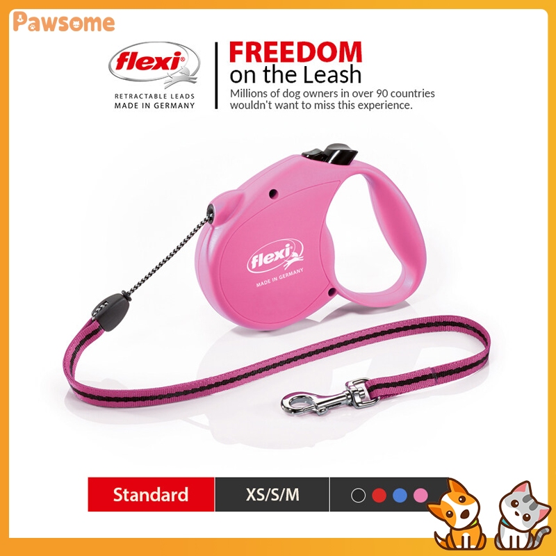Flexi เชือกจูงสุนัข แบบยืดหดได้ มาตรฐาน ไร้ความล่าช้า ประสิทธิภาพสูง สําหรับสัตว์เลี้ยง สุนัข