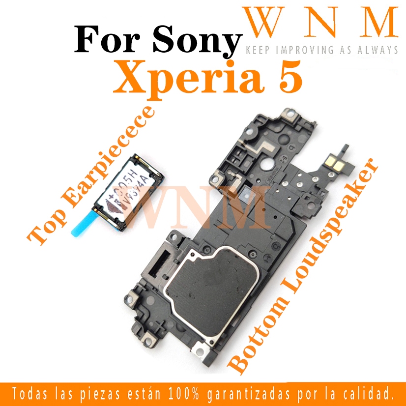 หูฟังรับลําโพงสําหรับ Sony Xperia 5 / X5 / J8210 J9210 ด้านหลัง Buzzer Ringer โมดูลลําโพงลําโพง Flex