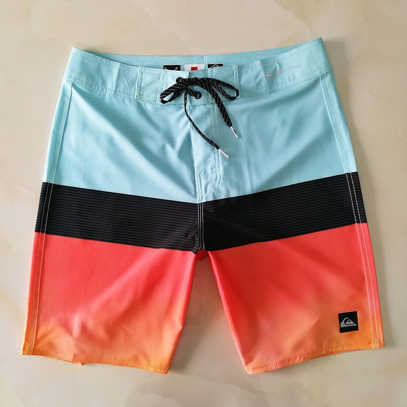 Songkran Quiksilver ใหม่ กางเกงขาสั้น 4 ทาง ยืดหยุ่น กันน้ํา แห้งเร็ว เหมาะกับเดินชายหาด เล่นเซิร์ฟ ฟิตเนส ยิม เล่นเซิร์ฟ สําหรับผู้ชาย