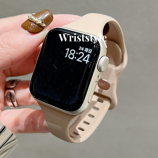 สายนาฬิกาข้อมือ ยางซิลิโคนนิ่ม แบบเปลี่ยน สําหรับ Apple Watch S9 8 7 6 5 4 3 SE2 ULTRA iWatch 49 มม. 45 44 42 41 40 38