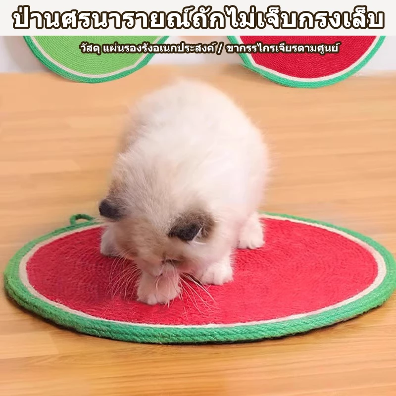 PANDA&PIGGY แผ่นรองลับเล็บแมว แผ่นรองนอนแมว thumbnail 4
