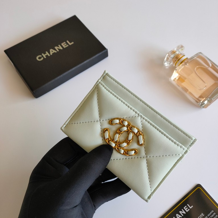 Chanel Chanel กระเป๋าสตางค์ ใส่บัตรได้หลายใบ หรูหรา อเนกประสงค์