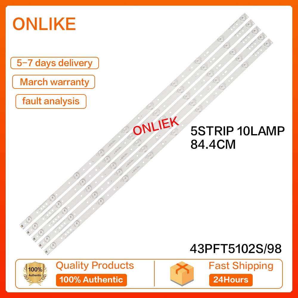 LG 43LH500T 43นิ้ว LED ไฟด้านหลังทีวี (LAMPU TV ) 43LH500 43