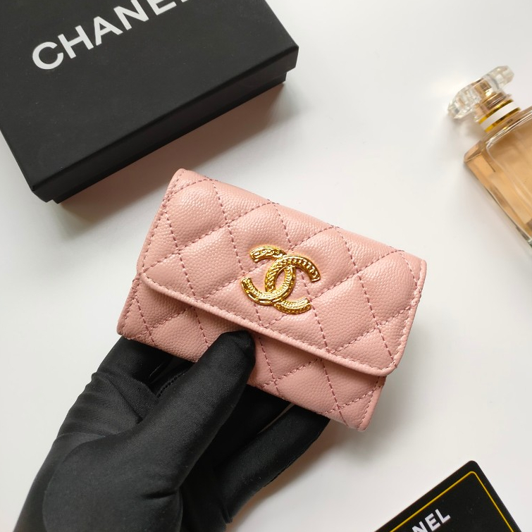 Chanel Chanel กระเป๋าสตางค์แฟชั่น อเนกประสงค์ สวยหรู ขนาดเล็ก