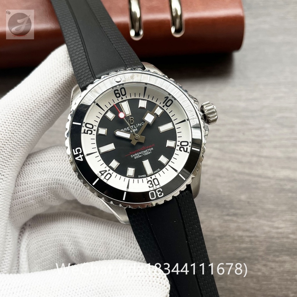 Breitling Super Ocean Series นาฬิกาข้อมือกลไก 44 มม. แฟชั่น สําหรับผู้ชาย