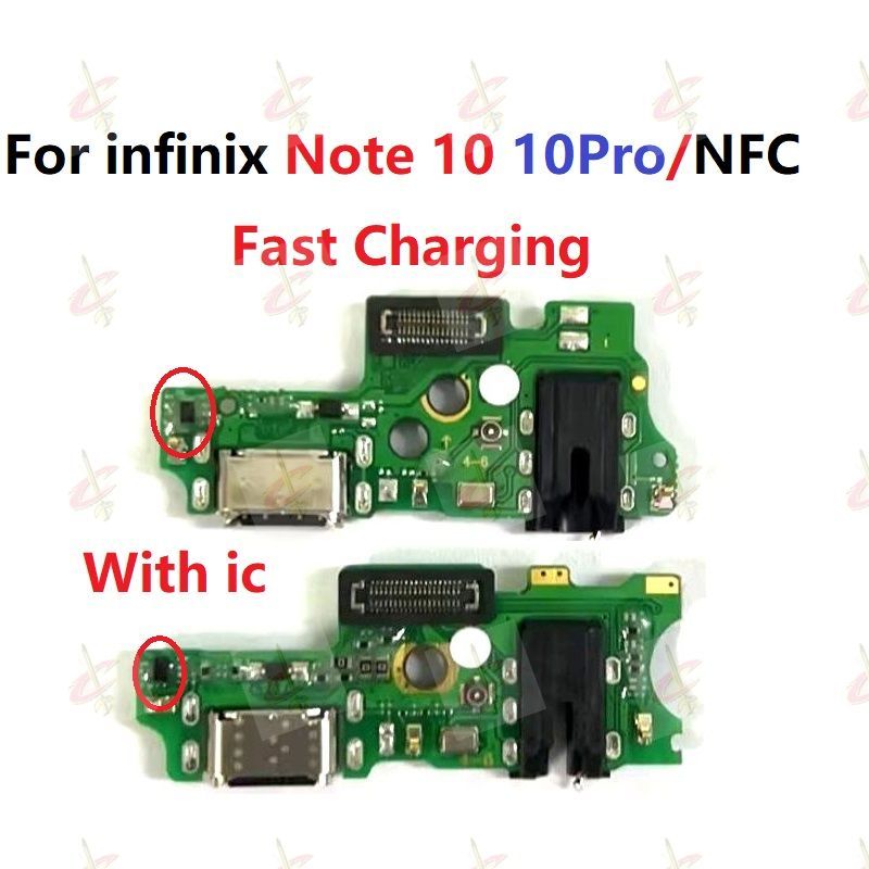 แพรตูดชาร์จ (Charging board) สําหรับ Infinix Note 10 Pro NFC X693 X695 X695C X695D