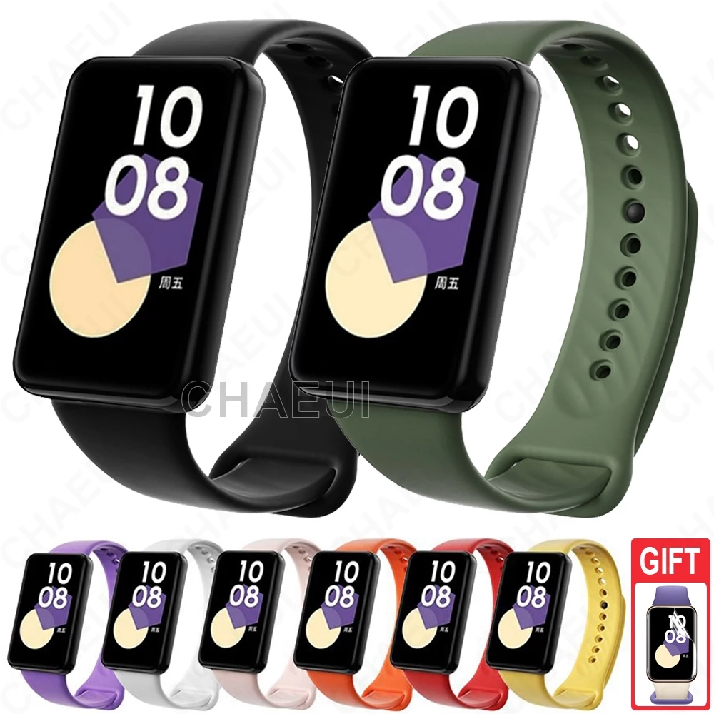 อุปกรณ์เสริมสร้อยข้อมือสายรัดซิลิโคนสําหรับ Honor Band 9 / Honor Band 10