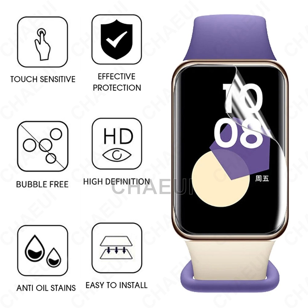 ฟิล์มกันรอย ฟิล์มกันรอยแบบเต็มหน้าจอสําหรับ Honor Band 9 / Honor Band 10