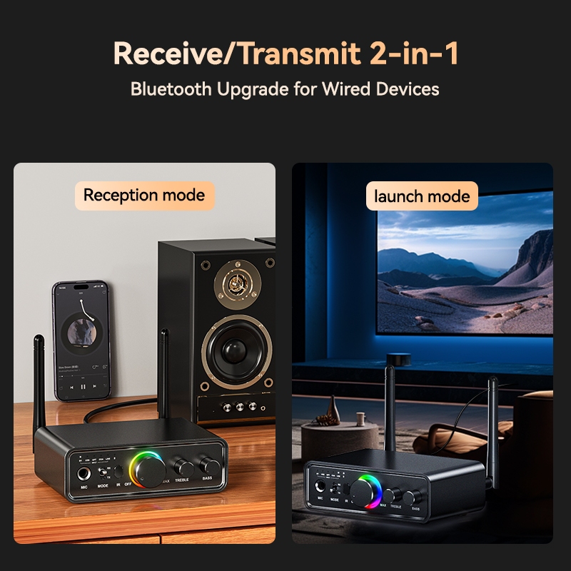 ใหม่ อะแดปเตอร์รับสัญญาณเสียงบลูทูธ 5.3 โมดูลส่งสัญญาณเสียง USB lossless - รูปที่ 5