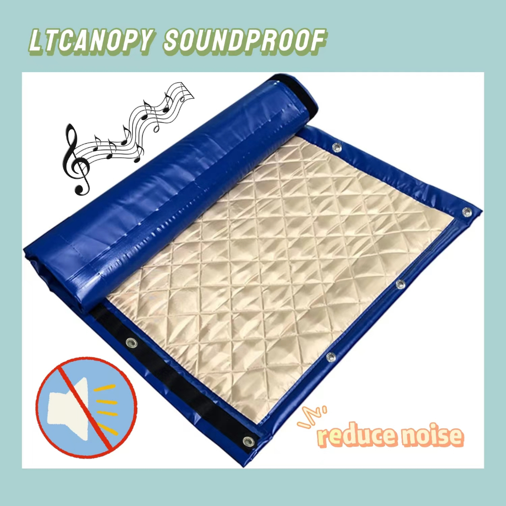 LTCANOPY ฉนวนควบคุมเสียงและฉนวนกันความร้อน ผ้าห่มฉนวนกันเสียง สําหรับอาคารและกลางแจ้ง