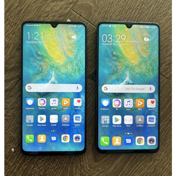 โทรศัพท์มือสอง Huawei Mate 20X 20 X 128GB 4G ระบบสากล ซิมคู่ โทรศัพท์แอนดรอยด์ ของแท้