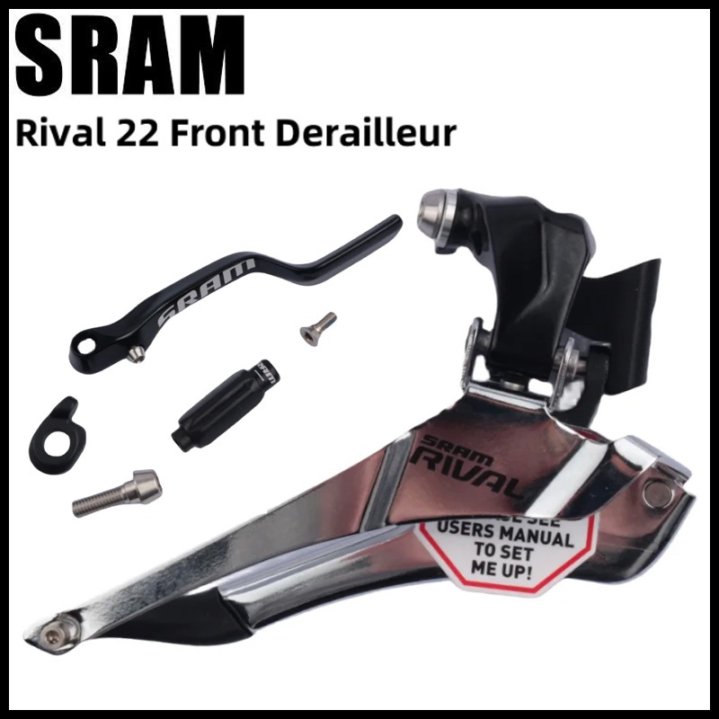 Sram Rival ตีนผีจักรยาน 22 2x11 Speed Derailleur Braze On สําหรับจักรยานเสือหมอบ