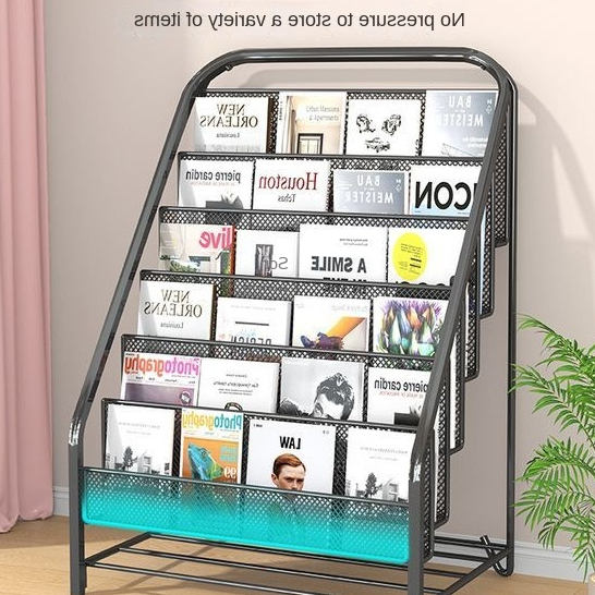 ชั้นวางหนังสือพิมพ์ นิตยสาร แบบหน้าเดียว สําหรับตั้งโชว์หนังสือพิมพ์