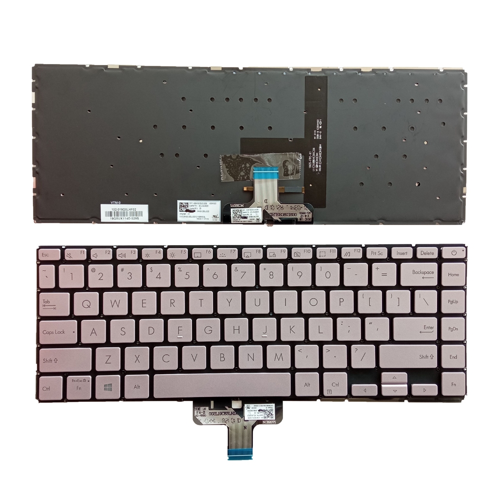 สําหรับ ASUS ZenBook 14 UX435 UX435E UX435EGL UX435EAL U4800/EGL US คีย ์ บอร ์ ด Backlit