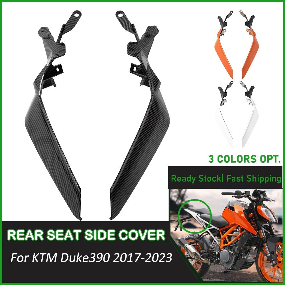 XTMOTO KTM DUKE 390 ชุดที่นั่งผู้โดยสารด้านหลังแผงสําหรับ KT DUKE 390 2017-2023 รถจักรยานยนต์คว้าบาร
