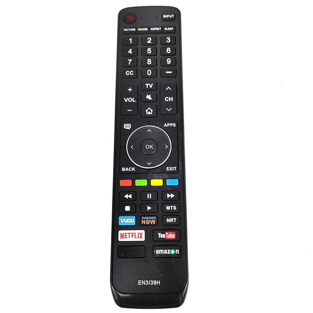 ใหม่เปลี่ยน EN3I39H สําหรับ HISENSE SMART TV รีโมทคอนโทรล 50H7D 43H6080E 50H8E 55DU6500 พร้อม NETFLI