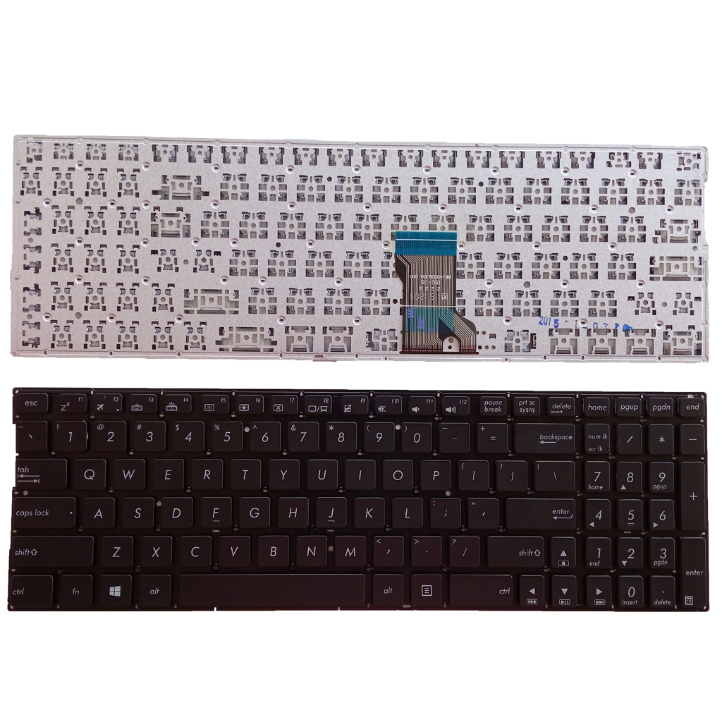 สําหรับ Asus Q503UA Q534U Q524U Q534UX Q552 Q552U Q552UB Q553UB คีย์บอร์ด US