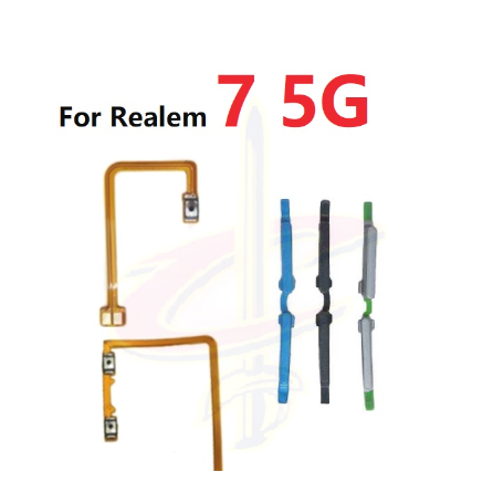 ปุ่มปรับระดับเสียงเปิดปิดริบบิ้น สําหรับ Realme 7 5G