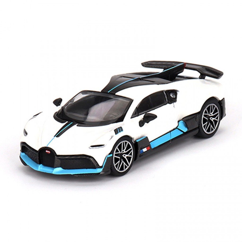 โมเดลรถยนต์ ขนาดเล็ก GT MGT00661-L 661 1/64 BUGATTI DIVO สีขาว