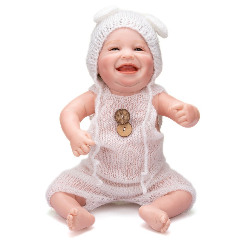 Npk ตุ๊กตาเด็กทารกแรกเกิด ซิลิโคนนิ่ม กันน้ํา ขนาด 49 ซม.