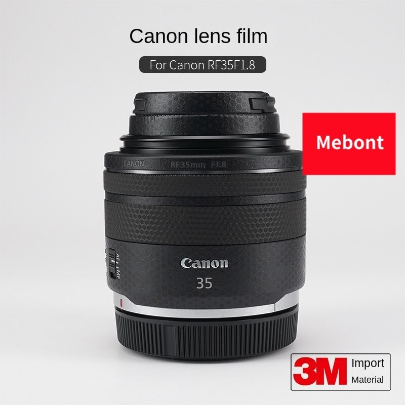 Mebont 3M   [Sticker canon ] Body Camera สติกเกอร์ Skin ไม่ทิ้งคราบกาว ติดง่าย กล้อง canon rf35 f1.8  body protection film ราคา ถูกที่สุด ดีลบีเคเค รูปภาพหลัก
