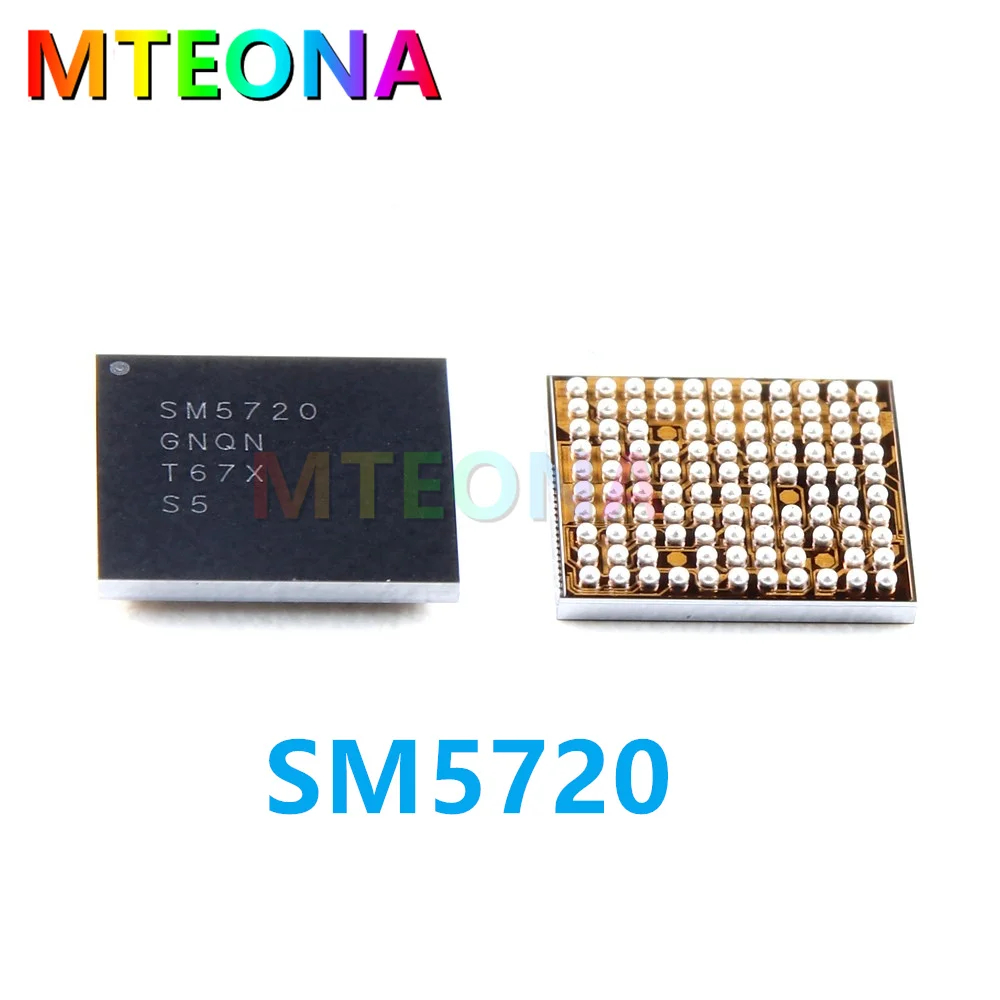 2pcs SM5720 BGA IC ชิปโทรศัพท์เมนบอร์ดสําหรับ Samsung Galaxy S8 G950 G950F G955F S8 Plus หมายเหตุ 8 