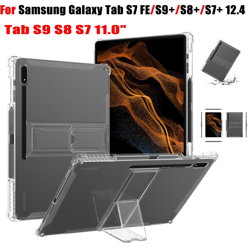 SAMSUNG สําหรับsamsung Galaxy Tab S7 FE S9 + S8+ S7+ 12.4 นิ้วS9 S8 S7 11.0 "แท็บเล็ตป้องกันกรณีSM-X