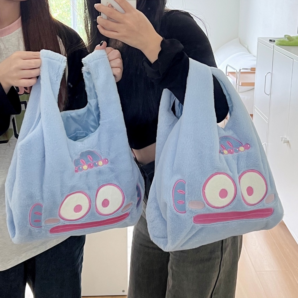 Bentoy Milkjoy กระเป๋าถือ ผ้าสักหลาดนิ่ม แฟชั่นสําหรับผู้หญิง
