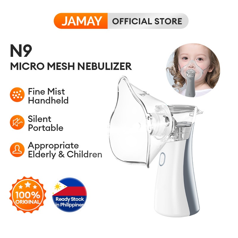 Jamay N9 เครื่องพ่นยาทางการแพทย์ แบบพกพา สําหรับเด็ก Pk Omron