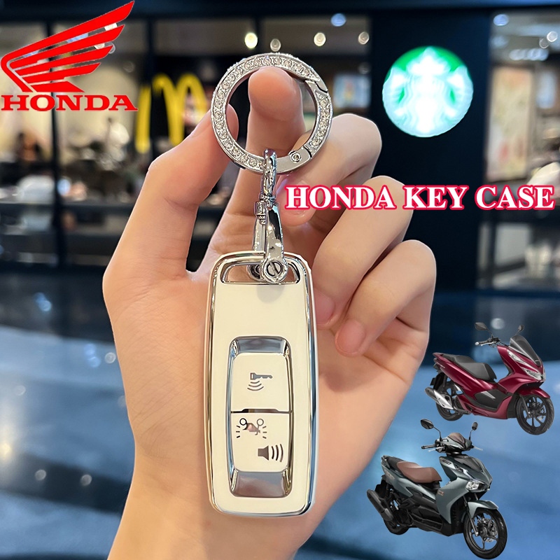 เคสรีโมตกุญแจรถยนต์ สําหรับ Honda SH Mode 2022 PXC 160 PCX 2022 vario ADV scoopyi 2021-2023 Lead 2022 Click 125i Giorno Winnerx V3 Air Blade 2023 SH Vision series
